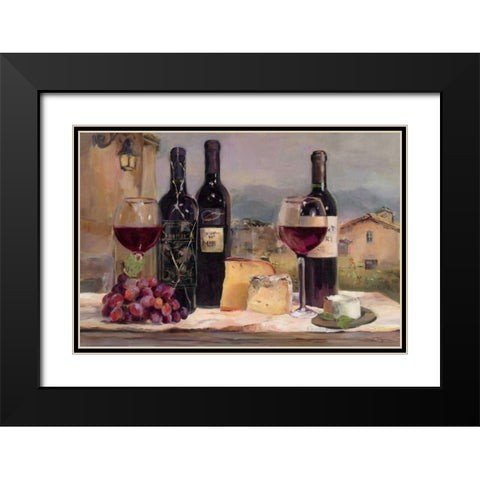 Villa Reds Black Modern Wood Framed Art Print with Double Matting by Hageman, Marilyn