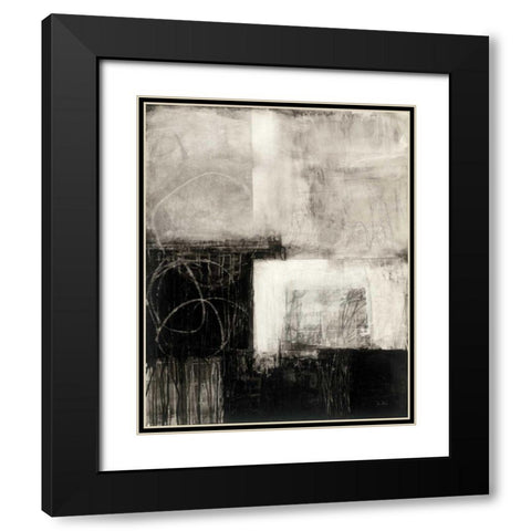 A Wintry Day III Black Modern Wood Framed Art Print with Double Matting by Davies, Jane
