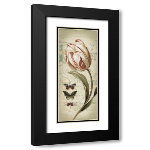 Mothers Treasure V Panel Vintage Black Modern Wood Framed Art Print with Double Matting by Audit, Lisa