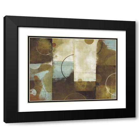April Showers I Black Modern Wood Framed Art Print with Double Matting by Mullan, Michael
