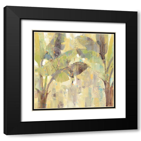 Bimini I Black Modern Wood Framed Art Print with Double Matting by Hristova, Albena