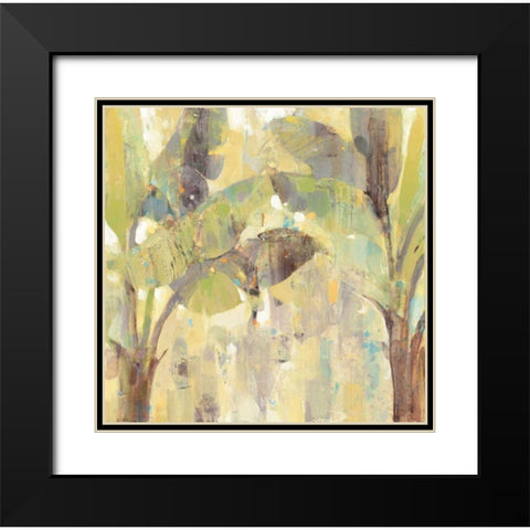 Bimini I Black Modern Wood Framed Art Print with Double Matting by Hristova, Albena