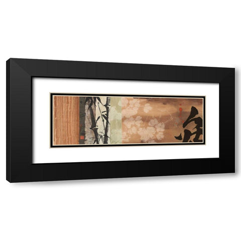 Whispering Dusk II Black Modern Wood Framed Art Print with Double Matting by Paschke, Chris
