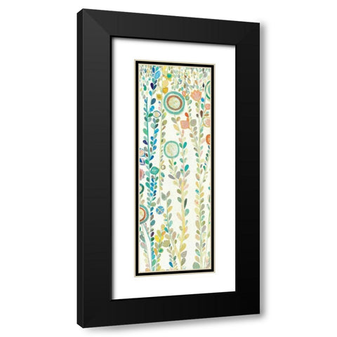 Under the Rain Panel I White Black Modern Wood Framed Art Print with Double Matting by Boggs, Candra