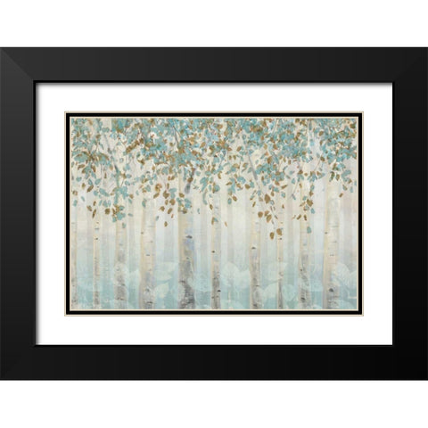Dream Forest I Black Modern Wood Framed Art Print with Double Matting by Wiens, James
