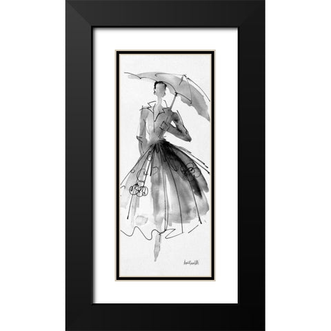 Fashion Sketchbook VI Black Modern Wood Framed Art Print with Double Matting by Tavoletti, Anne