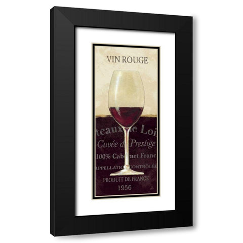 Sante I Black Modern Wood Framed Art Print with Double Matting by Brissonnet, Daphne