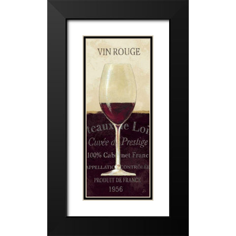 Sante I Black Modern Wood Framed Art Print with Double Matting by Brissonnet, Daphne