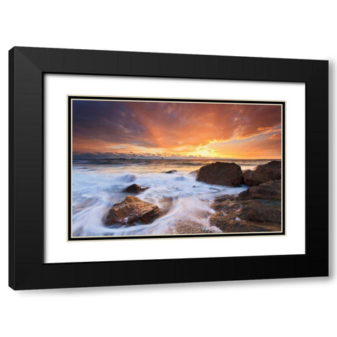 The Finale Black Modern Wood Framed Art Print with Double Matting by Gendreau, Katherine