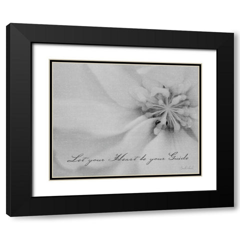 Aimer II Black Modern Wood Framed Art Print with Double Matting by Richard, Ben