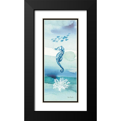 Sea Life VIII no Border Black Modern Wood Framed Art Print with Double Matting by Audit, Lisa