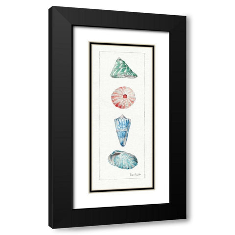 Sea Finds III Black Modern Wood Framed Art Print with Double Matting by Audit, Lisa