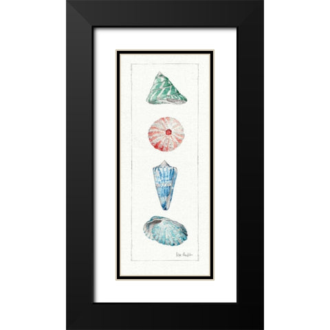 Sea Finds III Black Modern Wood Framed Art Print with Double Matting by Audit, Lisa