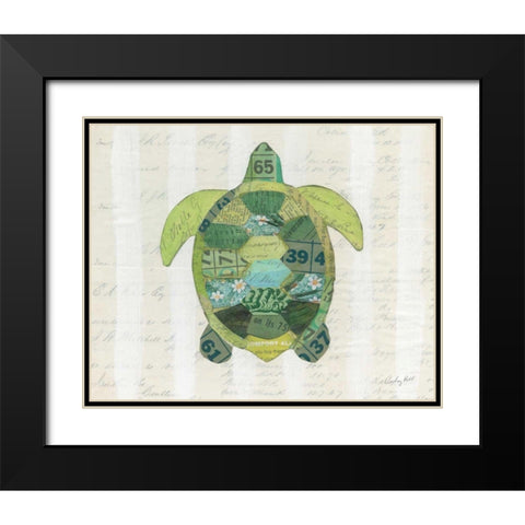 In the Ocean I Black Modern Wood Framed Art Print with Double Matting by Prahl, Courtney