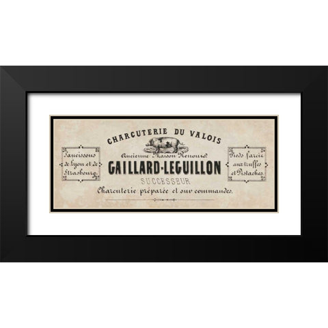 Animal Bill of Sales I Black Modern Wood Framed Art Print with Double Matting by Wild Apple Portfolio