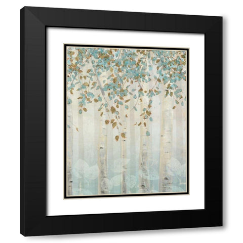 Dream Forest II Black Modern Wood Framed Art Print with Double Matting by Wiens, James