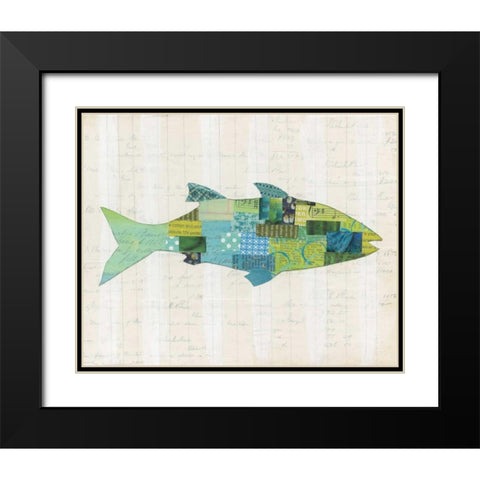 In the Ocean III Black Modern Wood Framed Art Print with Double Matting by Prahl, Courtney