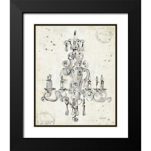 Museum Sketches II Black Modern Wood Framed Art Print with Double Matting by Tavoletti, Anne