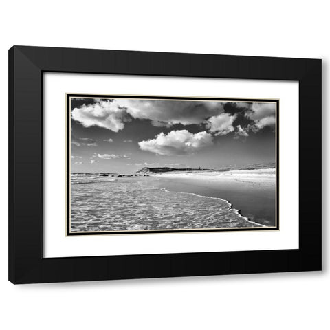 Clouds over Moshup Black Modern Wood Framed Art Print with Double Matting by Gendreau, Katherine
