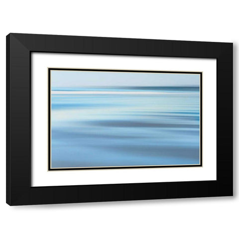 Low Tide at Dusk Black Modern Wood Framed Art Print with Double Matting by Gendreau, Katherine
