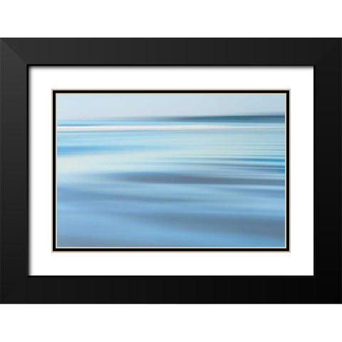 Low Tide at Dusk Black Modern Wood Framed Art Print with Double Matting by Gendreau, Katherine