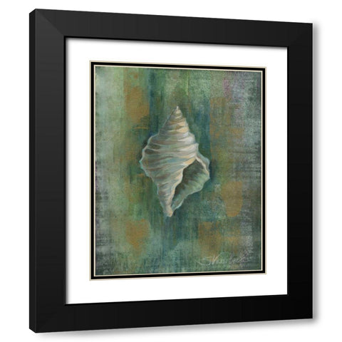 Tropical Sea III Black Modern Wood Framed Art Print with Double Matting by Vassileva, Silvia