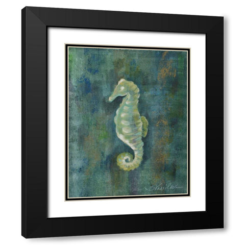Tropical Sea IV Black Modern Wood Framed Art Print with Double Matting by Vassileva, Silvia