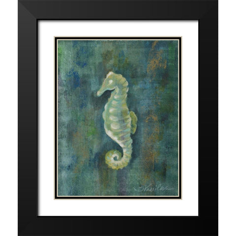 Tropical Sea IV Black Modern Wood Framed Art Print with Double Matting by Vassileva, Silvia