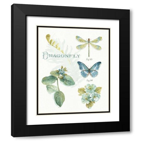 My Greenhouse Botanical II Black Modern Wood Framed Art Print with Double Matting by Audit, Lisa