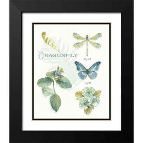 My Greenhouse Botanical II Black Modern Wood Framed Art Print with Double Matting by Audit, Lisa