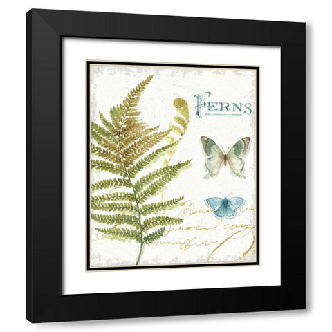 My Greenhouse Botanical III Black Modern Wood Framed Art Print with Double Matting by Audit, Lisa