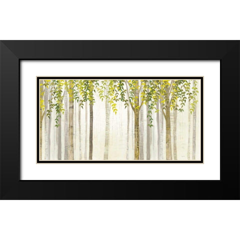 Down to the Woods Spring Crop Black Modern Wood Framed Art Print with Double Matting by Tillmon, Avery