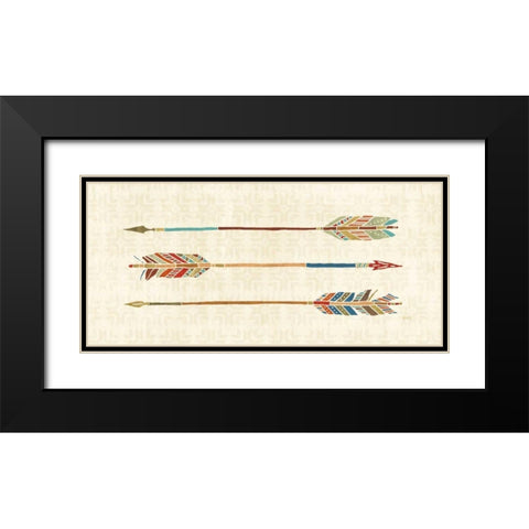 Southwest at Heart VIII Black Modern Wood Framed Art Print with Double Matting by Charron, Veronique