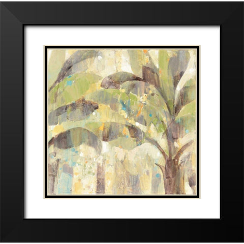Bimini II Black Modern Wood Framed Art Print with Double Matting by Hristova, Albena