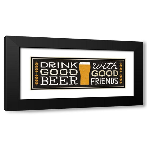 Craft Beer VI Black Modern Wood Framed Art Print with Double Matting by Mullan, Michael