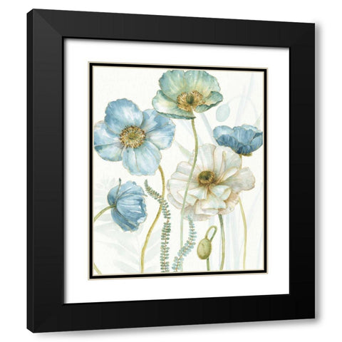 My Greenhouse Flowers VI Black Modern Wood Framed Art Print with Double Matting by Audit, Lisa