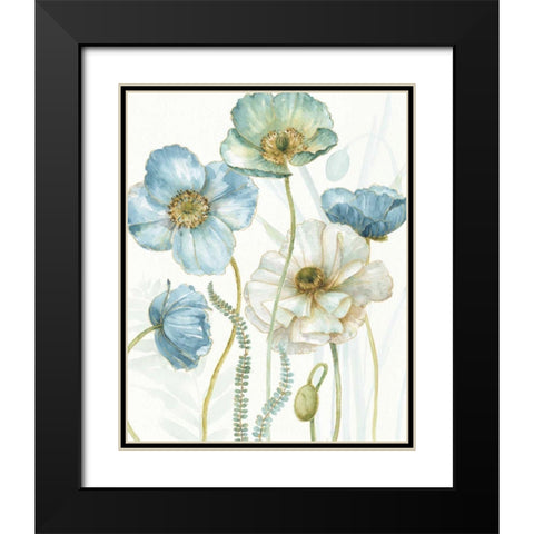 My Greenhouse Flowers VI Black Modern Wood Framed Art Print with Double Matting by Audit, Lisa