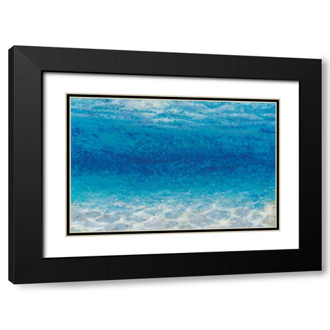 Underwater I Black Modern Wood Framed Art Print with Double Matting by Wiens, James