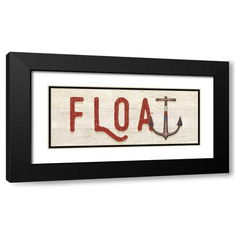 Nautique VIII Black Modern Wood Framed Art Print with Double Matting by Wiens, James
