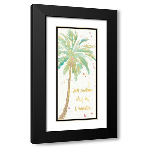 Flamingo Fever X Black Modern Wood Framed Art Print with Double Matting by Tavoletti, Anne