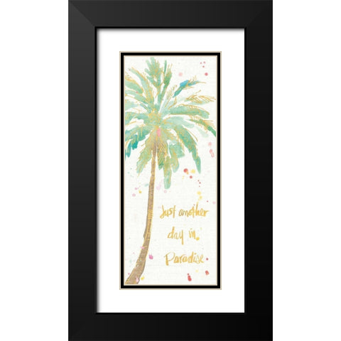Flamingo Fever X Black Modern Wood Framed Art Print with Double Matting by Tavoletti, Anne