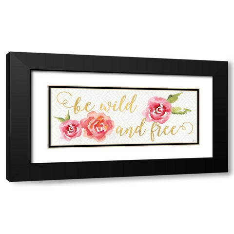 Wild Bohemian V Black Modern Wood Framed Art Print with Double Matting by Aiken, Jess