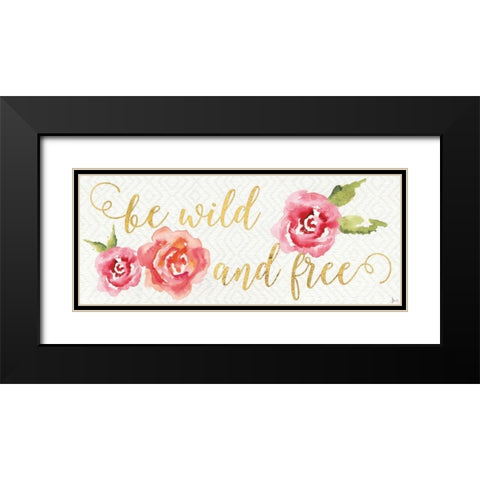 Wild Bohemian V Black Modern Wood Framed Art Print with Double Matting by Aiken, Jess