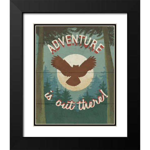 Discover the Wild IV Black Modern Wood Framed Art Print with Double Matting by Penner, Janelle