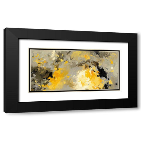 Star Cloud Black Modern Wood Framed Art Print with Double Matting by Novak, Shirley