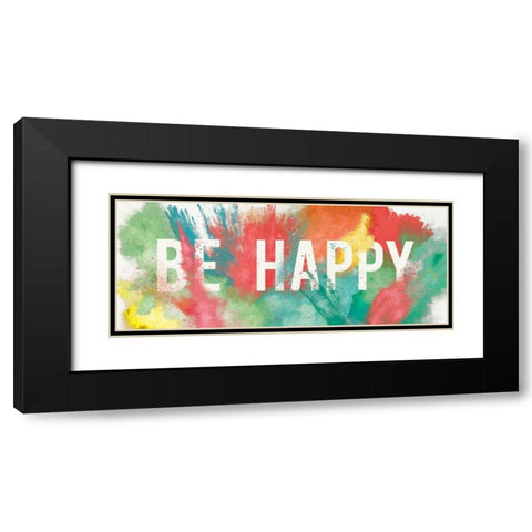 Be Bold III Black Modern Wood Framed Art Print with Double Matting by Aiken, Jess