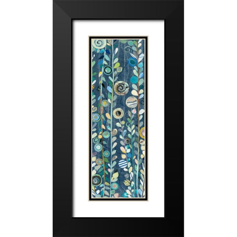 Navy Blue Sky II Black Modern Wood Framed Art Print with Double Matting by Boggs, Candra