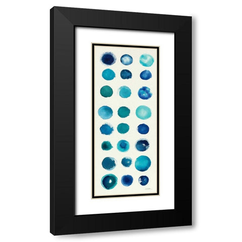 Spot of Rain III  Black Modern Wood Framed Art Print with Double Matting by Novak, Shirley