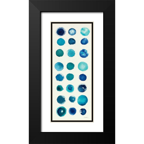 Spot of Rain III  Black Modern Wood Framed Art Print with Double Matting by Novak, Shirley