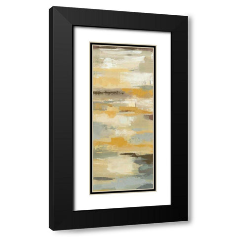 Earth Abstracts I Black Modern Wood Framed Art Print with Double Matting by Silvia, Vassileva